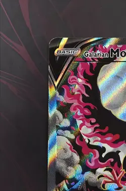 Pokemon Galarian Moltres V Ultra Rare Full Art Holo 177/198 Chilling Reign - Image 3