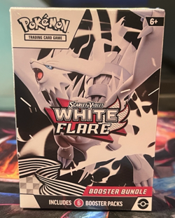 Pokemon TCG Scarlet & Violet White Flare Unova Booster Bundle NIB Factory Sealed - Image 1
