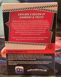 Pokemon TCG Scarlet & Violet White Flare Unova Booster Bundle NIB Factory Sealed - Image 2