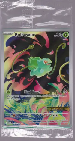 2025 Pokemon Mega Evolution Bulbasaur133/132 Rare - Image 1