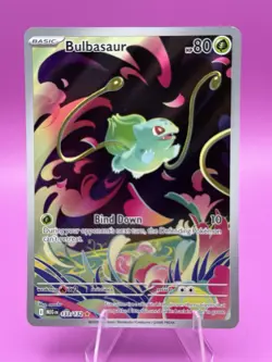 Pokemon TCG Bulbasaur 133/132 Secret Rare Mega Evolution Set Near Mint - Image 1