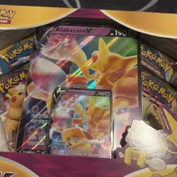 2021 Pokemon TCG Alakazam V Box Sword & Shield Vivid Voltage 4 Packs New Sealed - Image 5