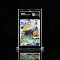 2016 POKEMON SM BLACK STAR PROMO #SM05 SNORLAX GX HOLO TAG VERIFIED - Image 1