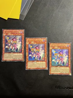 Yu-Gi-Oh! Toon Dark Magician Girl Ultra Rare x3 LOT SP2-EN002, JUMP-EN010 NM - Image 1