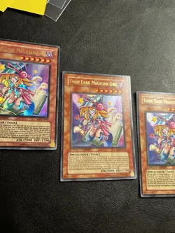 Yu-Gi-Oh! Toon Dark Magician Girl Ultra Rare x3 LOT SP2-EN002, JUMP-EN010 NM - Image 3