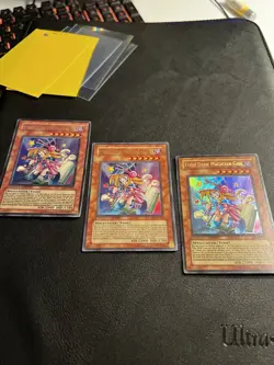 Yu-Gi-Oh! Toon Dark Magician Girl Ultra Rare x3 LOT SP2-EN002, JUMP-EN010 NM - Image 5