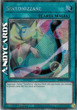 SINTONIZZARE • (Tuning) • Segreta Platino • RA04 IT144 • 1Ed • Yugioh! ANDYCARDS - Image 1