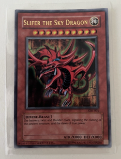 Yu-Gi-Oh Slifer the Sky Dragon GBI-001 Promo Rare Mint+ Superb Condition - Image 1