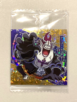 Gecko Moria - SW12-24 SR - One Piece Wafer Sticker Japanese - Image 1