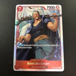 One Piece | (BENN BECKMAN) OP09-009 SR | English TCG Card Super Rare CCG EN - Image 1