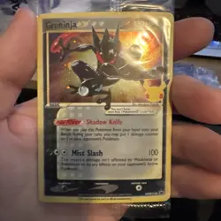 Greninja SWSH144: Sword & Shield Promo Cards Holo SEALED Promo Black Star - Image 1