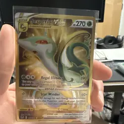 Serperior VSTAR - 210/195 - Secret Rare - Silver Tempest - Pokemon Card - NM/M - Image 2