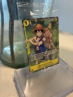 Bandai Monkey.D.Luffy OP10-111 promo Royal Blood Foil Rare One Piece CCG Card - Image 2