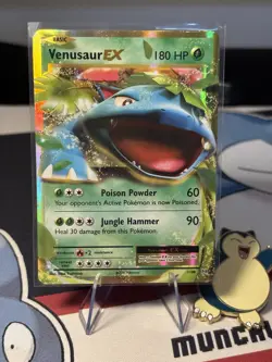Pokemon TCG Venusaur EX 1/108 Evolutions Holo Ultra Rare Card - Image 1