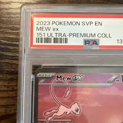 Mew ex 053 Sv: Scarlet & Violet Promo Cards Holo PSA 9 - Image 2
