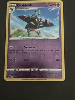 Drakloak 090/192 - Rebel Clash - Reverse Holo - Uncommon - Pokemon Card - LP - Image 1