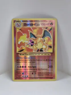 Charizard - 11/108 - Pokemon Evolutions XY Reverse Holo Rare Card NM - Image 1