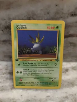 Oddish Jungle Common 58/64 - WOTC Pokemon TCG Card - Image 1