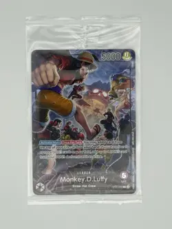 Monkey D Luffy PSA Magazine One Piece Foil Promo Card OP05-060 SEALED English - Image 1