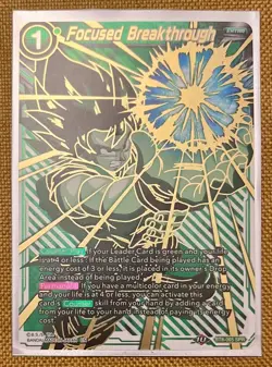 Dragon Ball Super Card Game - BT8-065 SPR - Focused Breakthrough *Near Mint* - Image 1