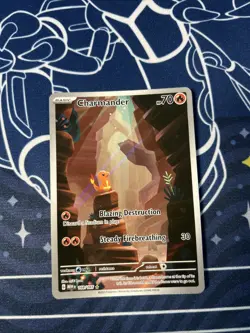 Pokemon Charmander TCG Scarlet Violet 151 Card 168/165 NM Gen 1 Starter NM - Image 2