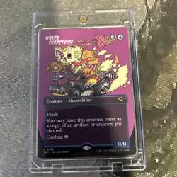 MTG Waxen Shapethief (Borderless) - Aetherdrift (DFT) #336 Magic the Gathering - Image 3