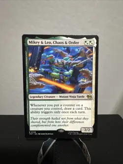 Mikey & Leo, Chaos & Order Teenage Mutant Ninja Turtles Regular - Image 1