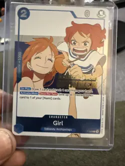 Girl (OP14 Release Event Winner) P-096 One Piece Promotion Cards Foil ( Sealed)￼ - Image 5