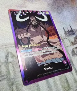 One Piece English ST04-001 Kaido Super Pre-Release - Image 3