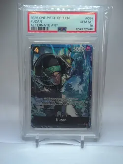One Piece CCG Kuzan Alt Art OP11-084 R a Fist of Divine Speed English Edition - Image 1