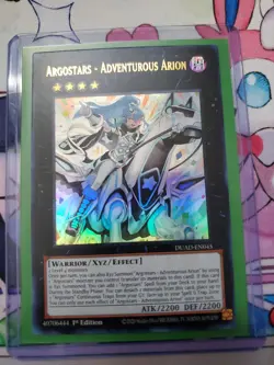 YuGiOh - Argostars - Adventurous Arion - DUAD-EN045 - Ultra - 1st Edition - NM - Image 1