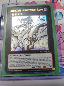 YuGiOh - Argostars - Adventurous Arion - DUAD-EN045 - Ultra - 1st Edition - NM - Image 2