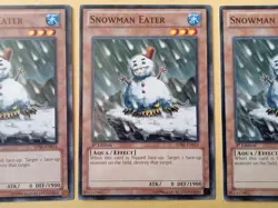 Snowman Eater Playset SDRE-EN016 Common 1st Edition Yugioh - Image 2