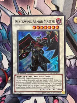 Blackwing Armor Master DP11-EN013 1st Edition Super Rare YuGiOh Card - Image 1