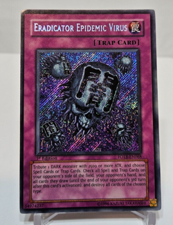 Eradicator Epidemic Virus FOTB-EN068 Secret Rare 1st Edition Yugioh 5176 - Image 1