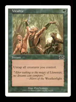Vitalize LP Light Play Classic Sixth Edition MTG [9641] - Image 1
