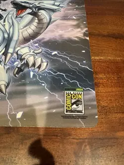 2024 SDCC Exclusive Konami Yu-Gi-Oh! Yugi Kaiba Dragon Master Magia Playmat - Image 2