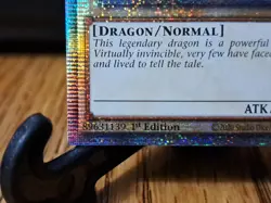 Yugioh Blue-Eyes White Dragon RA03-EN079 Quarter Century Secret Rare 1st NM - Image 5
