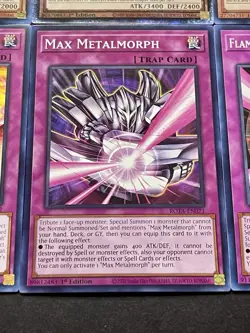 Red-Eyes Black Fullmetal Dragon + Metalflame Swordsman + Metal Claws | YuGiOh! - Image 5