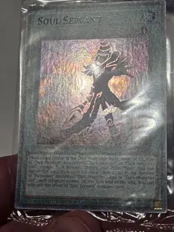 YUGIOH Soul Servant Limited Edition LDS3 EN095 Secret Rare SEALED NM - Image 3