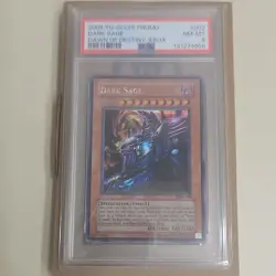 Yu-Gi-Oh! Dawn of Destiny-Xbox Dark Sage DOD-002 Prismatic PSA 8 Promo - Image 2
