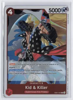 One Piece Extra Booster: Memorial Collection Kid & Killer #EB01-003 - Image 1