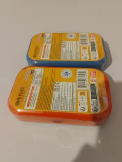 One Piece Tcg Tin Set Of 2 TS-02 OP-13 Volume 2 Bundle SEALED NIB UNOPENED - Image 3