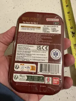 One Piece TCG Volume 1 Mini Tin New & Sealed w/ 2 Packs Free Ship in USA - Image 4