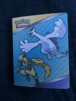 RARE POKEMON CARD COLLECTION WITH 60+ CARDS INCLUDING THE BINDER - Image 1