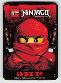 2012 LEGO Ninjago TCG - ARMORY - Non Holo Snow Card #112/125 - Image 2