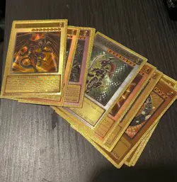 Golden Foil Yugioh Anime Cards 55 Pcs DIY - Image 4