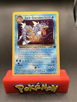 Dark Gyarados 8/82 Holo Team Rocket Prerelease Promo Pokemon Card - NM - Image 1