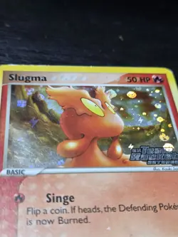 Pokemon Card Slugma 77/109 Stamped Holo Common Team Rocket Returns - Image 2