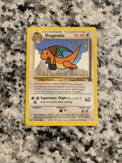 Dragonite Rare Pokemon Card 1999 - Black Star Promo Card #5 - Image 1
